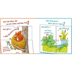 Tessloff Verlag Halloo! Welchem Tier gehort der Popo hier? Привет! Какому животному принадлежит это дно?