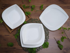 Creatable Creatable Tafelservice 12-tlg. MELBOURNE Weiss Сборный обеденный сервиз 12 шт. МЕЛЬБУРН