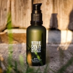 BETTER BE BOLD 2-in-1 After Shave Balm & Gesichtscreme mit Magnolienextrakt und Hyaluron 2-в-1 бальзам после бритья и крем для лица с экстрактом магнолии и гиалуроном