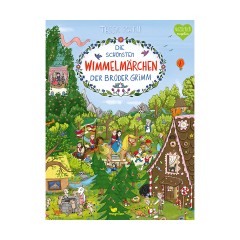 Magellan Verlag Die schonsten Wimmelmarchen der Bruder Grimm Самые красивые сказки про поиск предметов от братьев Гримм