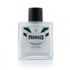 PRORASO White After Shave Balm Green Tea &amp; Oatmeal 100ml  White Бальзам после бритья Зеленый чай и овсянка 100мл