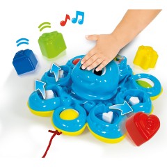 Clementoni Baby Clementoni Oktopus Formsortierer Сортировщик формы осьминога Baby Clementoni