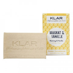 Klar Seifen Fester Conditioner Muskat &amp; Vanille 100g  Твердый кондиционер мускатный орех и ваниль 100г