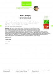 Krauterhaus Sanct Bernhardt Nettle Shampoo, 500 мл