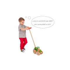 SINA®SPIELZEUG Holzspielzeug Holztraktor Lenk mich Деревянная игрушка деревянный трактор Управляй мной