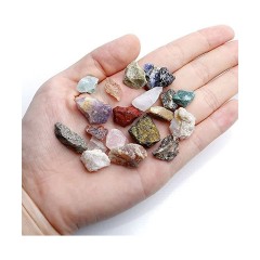 Vicabo Edelsteine Set Mineralien Steine Kristalle Experimentierkasten fur Kinder Набор драгоценных камней Минералы Камни Кристаллы Экспериментальный набор для детей