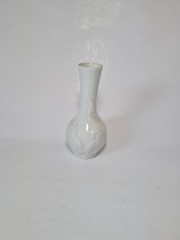 KPM Royal Bavaria Фарфоровая ваза белая с фактурным узором, 17см, Германия, 1950-60гг.