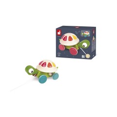 Janod Zigolos Nachziehtier Frosch Zigolos тянут за собой игрушечную лягушку