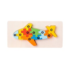 Syntek Bauklotze fur Kinder Holzklotze fur Kinder mit 3D-Formen Строительные блоки для детей Деревянные блоки для детей с объемными формами