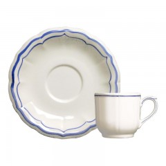 Gien Fayencerie Gien 'Filets Bleus' Mokka-/Espresso-Obertasse 8,5 cl Gien "Filets Bleus" Чашка для мокко/эспрессо, 8,5 cl