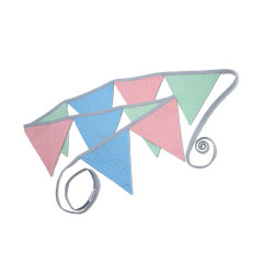 jollaa Wimpelkette »Punkte Sterne« Wimpel Baumwolle 2 Цепочка для вымпелов »dots stars« вымпел хлопок 2