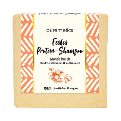 puremetics Festes Protein-Shampoo Mandelmilch Твердый протеиновый шампунь с миндальным молоком