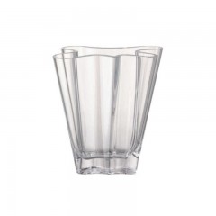 Rosenthal Rosenthal Flux Klar Vase h: 14 cm Прозрачная ваза Rosenthal Flux h: 14 см