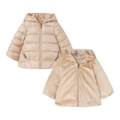 Mayoral Wende-Steppjacke Nicki mit Kapuze Двусторонняя велюровая куртка с капюшоном