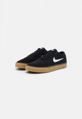 Nike SB CHRON 2 UNISEX Sneaker low black/white/black/light brown CHRON 2 UNISEX Низкие кроссовки женские черный/белый/черный/светло-коричневый