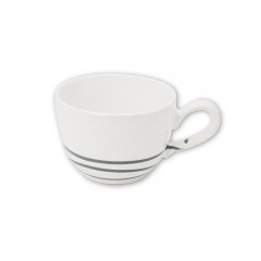 Gmundner Keramik Gmundner Keramik Pur Geflammt Grau Kaffee-Obertasse glatt 0,19 L / h: 6,6 cm Кофейная чашка Gmundner Ceramics Pure Flamed Grey гладкая 0,19 л / высота: 6,6 см