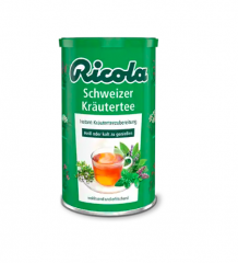 Ricola Schweizer Krautertee, Быстрорастворимый Чай в гранулах Швейцарские Травы 200 г, 2 штуки