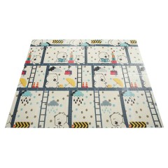 Baby Vivo Spielmatte Spielteppich doppelseitig Bar Игровой коврик игровой коврик двухсторонний перекладина