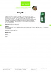 Krauterhaus Sanct Bernhardt Moringa Tea, 250 г