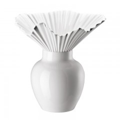 Rosenthal studio-line Rosenthal studio-line Falda Vase Weiss glasiert 27 cm Rosenthal studio-line Falda ваза белая глазурь 27 см