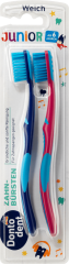 Dontodent Zahnbürste Kinder Junior weich, ab 6 Jahre Донтодент Зубная щетка для детей от 6-ти лет, 2 шт.