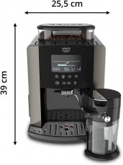 Krups Krups Kaffeevollautomat EA 819E Arabica Latte Quattro Force  Полностью автоматическая кофемашина Krups EA 819E Arabica Latte Quattro Force