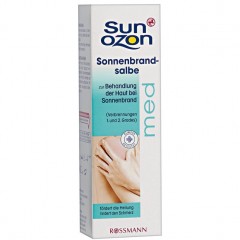 Sunozon med Sonnenbrandsalbe Медицинское Солнцезащитное масло от ожогов 75 мл