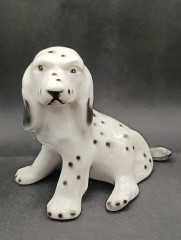 Статуэтка винтажная "Далматинец" среднег размера, фарфор, 19 х 15 см, Германия, 1960-70гг.