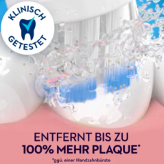 Oral-B Aufsteckbürsten Sensitive Clean Clean&amp;Care, 3 St, Орал Би Насадки для электрической зубной щётки. Очищение для чувствительных зубов, 3 шт