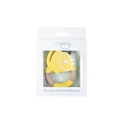 nibbling Beissringe Super Food Zitrone Прорезыватели Super Food Лимон