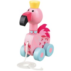 Orange Tree Toys Holzspielzeug Nachziehtier Flamingo (46007) Деревянная игрушка-фламинго (46007)