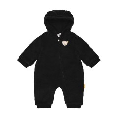 Steiff Einteiler Steiff Classic Baby aus Plusch mit Teddykapuze Overalls Сплошной плюшевый комбинезон Steiff Classic Baby с плюшевым капюшоном