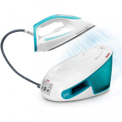 Tefal Tefal Dampfbugelstation SV8010 Bugelstation weiss/turkis Паровая гладильная станция Tefal SV8010 гладильная станция белый/бирюзовый