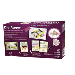 MEDUP Meine Gesundheit Experimentierkasten Sehen Смотрите мой набор для экспериментов со здоровьем