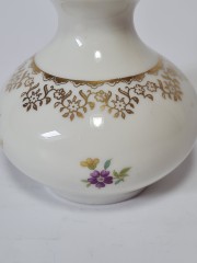 Erchenbach Bavaria Вазочка с букетом цветов и обильной позолотой, 8 см, Германия, 1950-60гг.