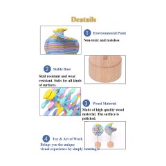 Vetaka Holzspielzeug Antistress Spielzeug fur Kinder Деревянные игрушки Антистрессовые игрушки для детей