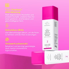 Drunk Elephant T.L.C. Framboos™ Glycolic Night Serum Т.Л.К. Framboos™ Ночная гликолевая сыворотка