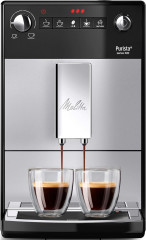 Melitta Melitta Kaffeevollautomat Purista F 230-101 Kaffeevollautomat mit flusterleisem Kegelmahlwerk, Kaffeeautomat Cafemaschine Kaffeemaschine mi Mahlwerk Vollautomat Cafe Schwarz1 Полностью автоматическая кофемашина Melitta Purista F 230-101 полностью 