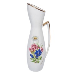 Ваза винтажная Lutz "Букет полевых цветов", среднего размера, 22,5 см, Австрия, 1960-70гг.