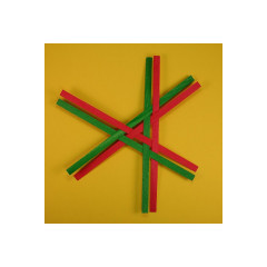 SINASPIELZEUG Holzspielzeug Verschranken von 120 Holzspanen Деревянная игрушка Переплетение 120 деревянных стружек