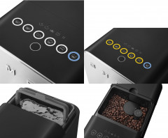 Smeg Smeg Espressomaschine BCC13BLMEU Kaffeevollautomaten mit Milchfunktion  Эспрессо-машина Smeg BCC13BLMEU полностью автоматическая кофемашина с функцией молока