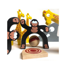 LK Trend  Style Tier-Kugelbahn Safari Bowl Active Spiel Мраморная дорожка для животных Сафари Боул Активная игра