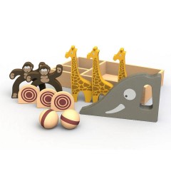 LK Trend  Style Tier-Kugelbahn Safari Bowl Active Spiel Мраморная дорожка для животных Сафари Боул Активная игра