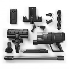 N8WERK N8WERK Akku-Hand-und Stielstaubsauger Staubsauger automatischer Schmutzerkennung 300W grau  N8WERK Беспроводной ручной пылесос с автоматическим обнаружением грязи 300 Вт серый