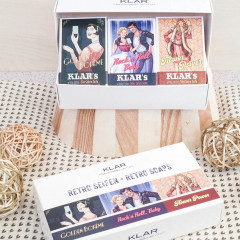 Klar Seifen Set Retro Seifen 3x100g  Набор Мыло Ретро 3х100г