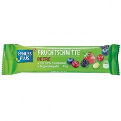 GENUSS PLUS Fruchtschnitte Beere 40 г