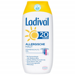 Ladival allergische Haut Gel LSF 20 гель для аллергической кожи SPF 20