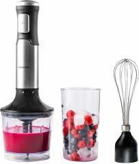 Hanseatic Hanseatic Stabmixer 61804967, 1200 W, + praktischem Universalzerkleinerer und Mixbecher  Ручной блендер Hanseatic 61804967, 1200 Вт, + практичный универсальный измельчитель и чаша для смешивания