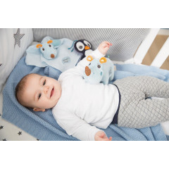 NICI Schmusetuch Nashorn Manuffi 38x38 cm (46576) Одеяло Rhino Manuffi 38x38 см (46576)