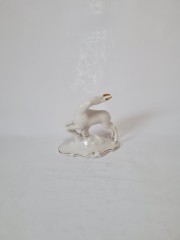 Статуэтка винтажная ARPO "Косуля" с позолотой, Румыния, 1960-70гг.